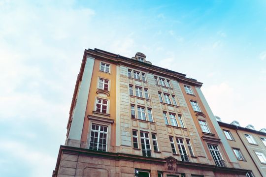 Edificio de viviendas antiguo 